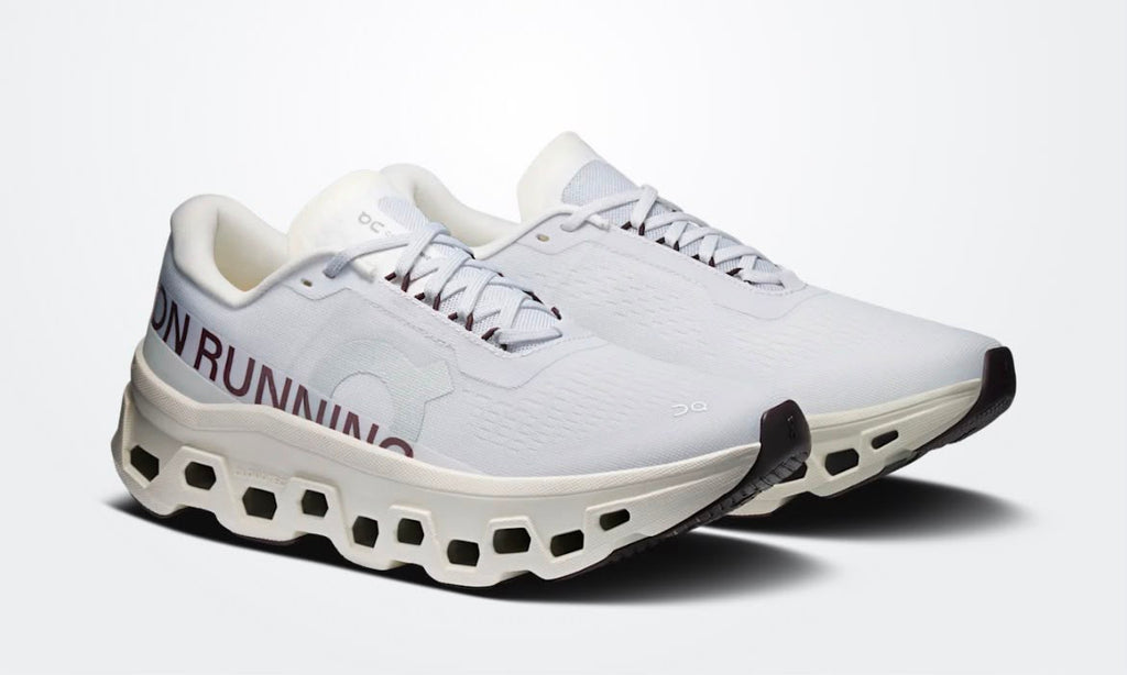 On Cloudmonster 1 - Blanco letras azul